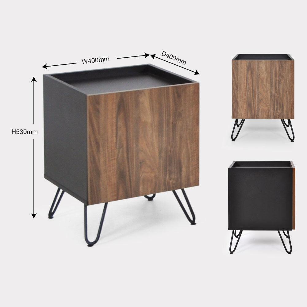 Roven Side Table (ST400-B+AP)