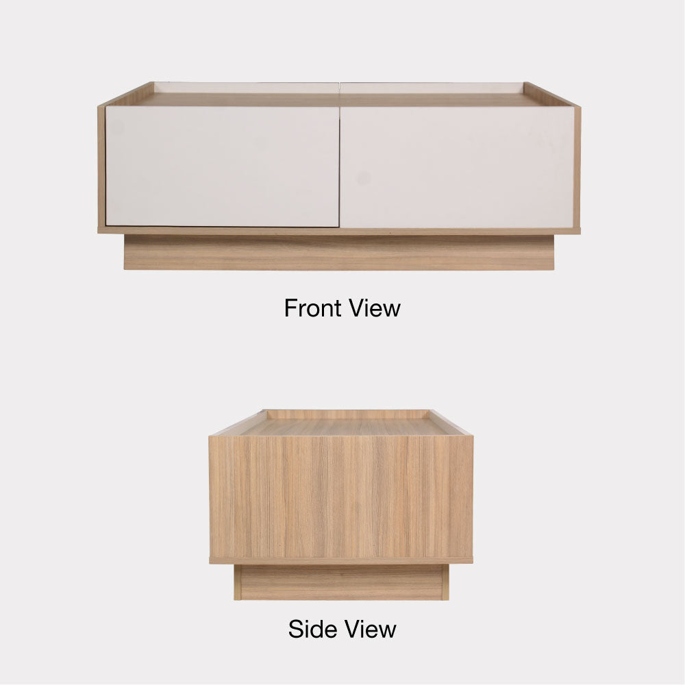 Elmo Coffee Table (CT2012-W+MW3806)