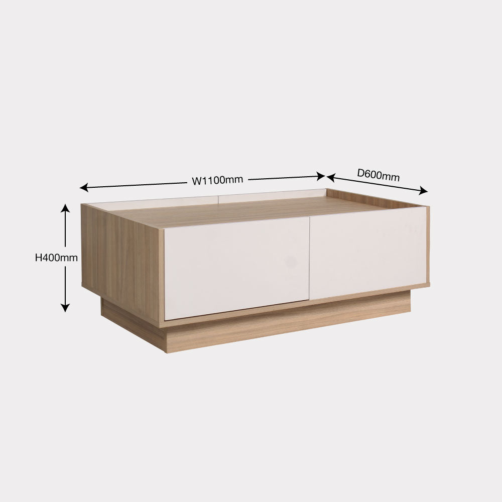 Elmo Coffee Table (CT2012-W+MW3806)