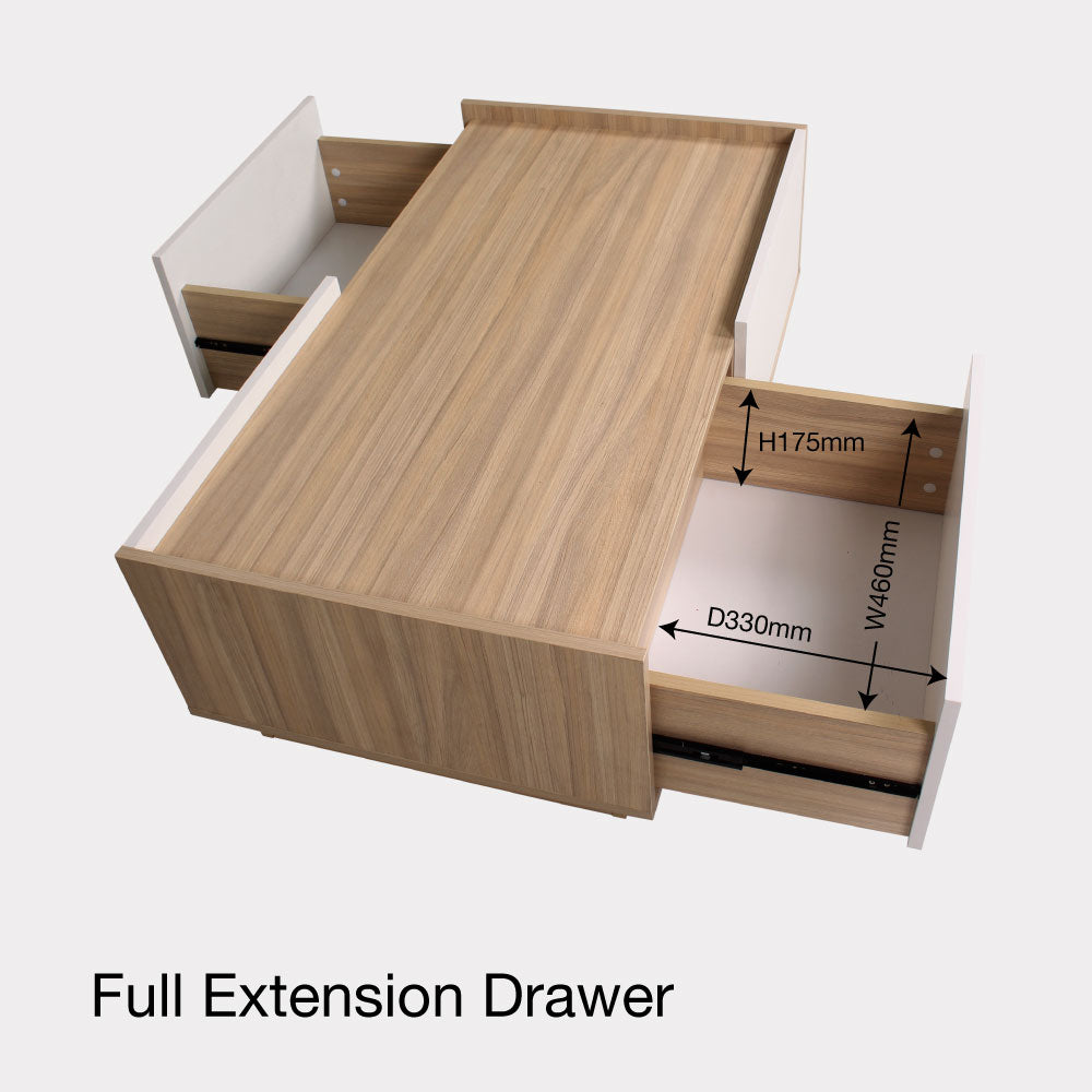 Elmo Coffee Table (CT2012-W+MW3806)