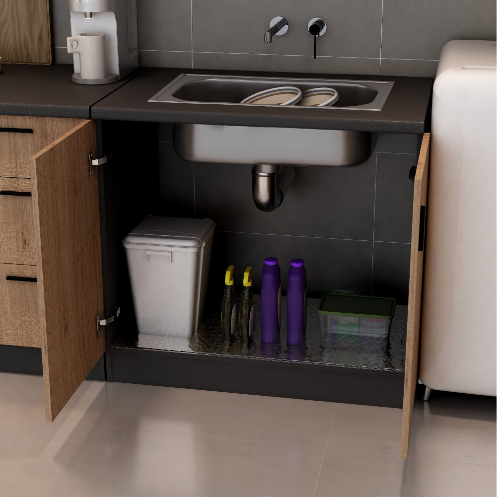 Roven Kitchen Cabinet Sink Base Unit (KC901S-B+AP-With Sink)